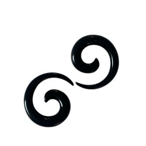 Pair of Brand New Acrylic Spiral Ear Stretcher 
size 2g